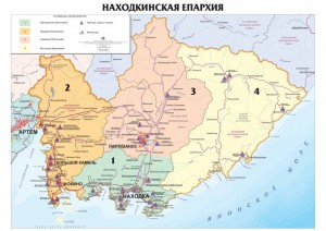 карта епархии